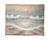 Vintage Postmodern 1970 Large Canvas Oil Ocean Painting Wall Art Pink Signed Nicol For Sale - Image 9 of 11