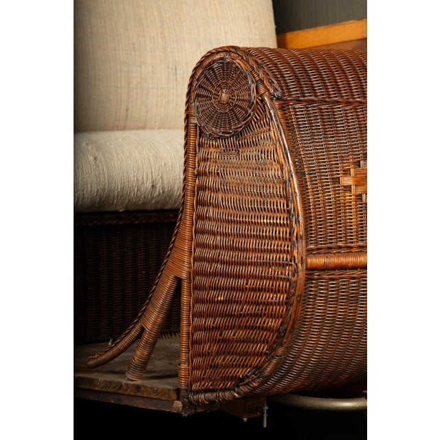 Vintage Ocean Rolling Chair Co. Inc. Boardwalk Cart: A Timeless Seaside Treasure For Sale - Image 12 of 12