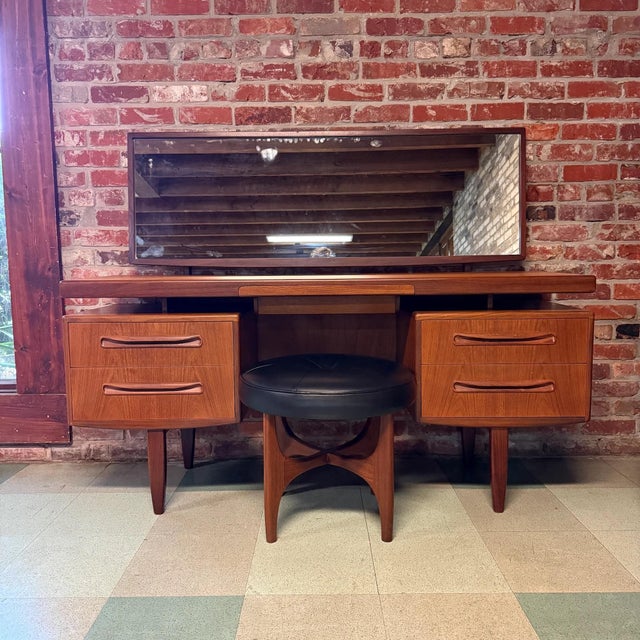 Mid 20th Century G-Plan Fresco Dressing Table Set, 2 Pieces For Sale - Image 6 of 12