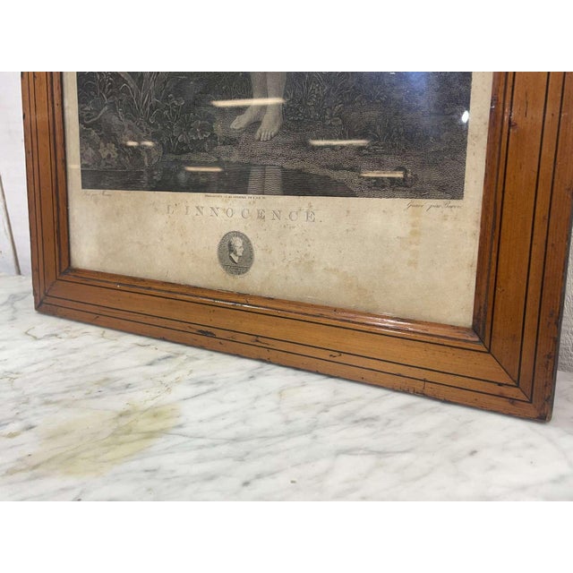 Charles Clément Bervic, Innocence, 18th Century, Engraving For Sale - Image 7 of 10