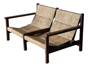 Spanish 2-Seater Bench, 1960s