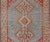 Red Antique Persian Shiraz Rug With Center Medallions and Sub Geometric Design For Sale - Image 8 of 11