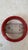 Asian Vintage Red Cinnabar Bangle Bracelet For Sale - Image 3 of 4