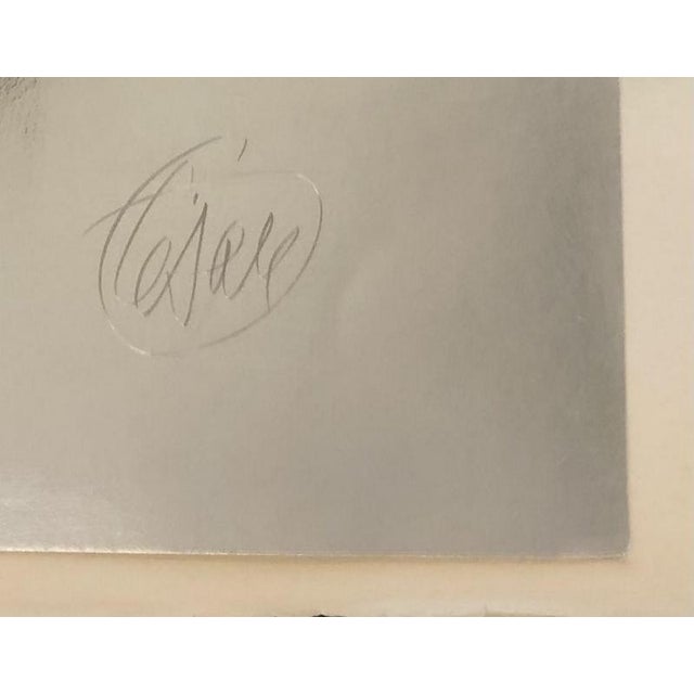 Silkscreen Handsigned by the artist in pencil and numbered 103/114 LCD4153 This piece is attributed to the mentioned...