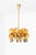 1960s Scandinavian Modern Ceiling Lamp in Brass and Glass by Hans-Agne Jakobsson, 1960s For Sale - Image 5 of 12