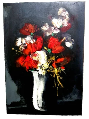 Flowers - Lithograph 1965