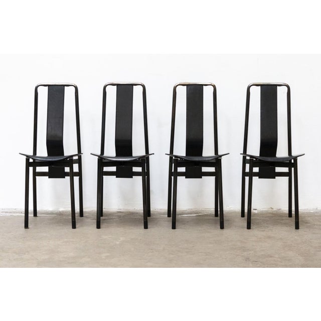 Irma Chairs by Achille Castiglioni for Zanotta, Italy, 1979, Set of 4 For Sale - Image 15 of 16