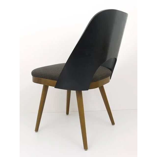 Modern Modernist Dining Chair in the Style of Oswald Haerdtl, Backhausen, Austria For Sale - Image 3 of 10