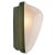 French Industrial wall / ceiling lamp Green cast aluminium with frosted cut glass. 3x green variation in stock E27 / E26...
