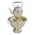 Mid 20th Century Moorish-Patterned & Engraved Kettle & Wash Basin Set- 3 PCS For Sale