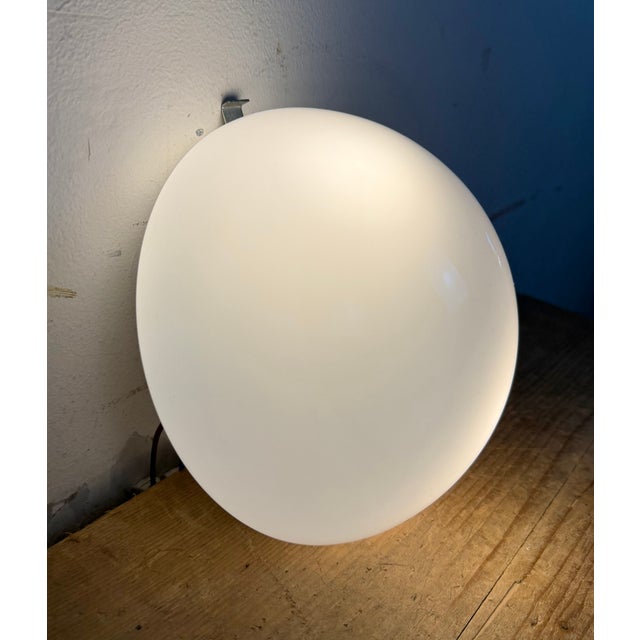 Vintage Wall Light in Milk Glass, 1960s For Sale - Image 9 of 11