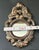 Bronze Vintage Venetian Gilded Mirror – Ornate Italian Tole Carved Frame, Petite Accent Mirror For Sale - Image 8 of 8