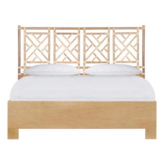 Chippendale Standard Bed King - Natural For Sale