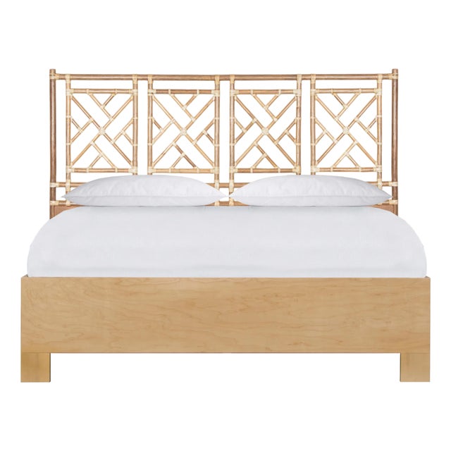 Chippendale Standard Bed King - Natural For Sale