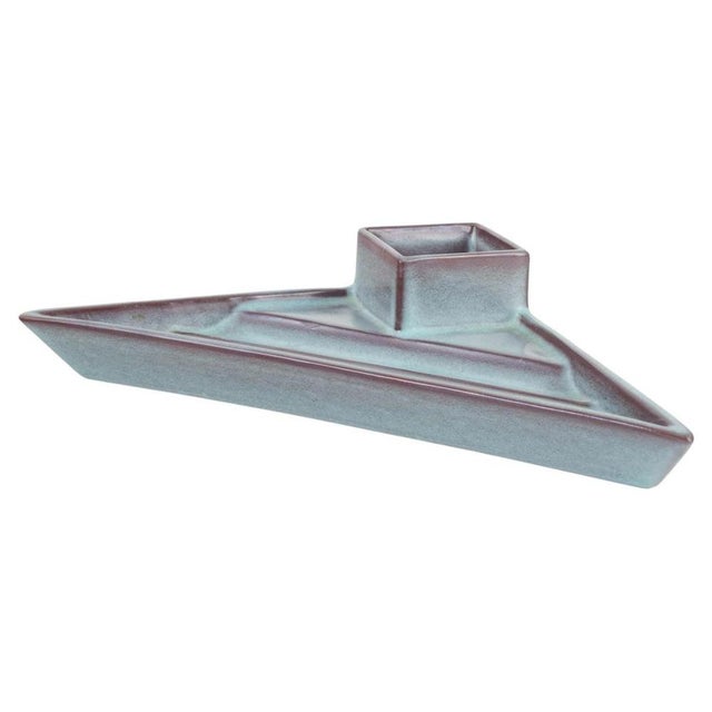 1940s Art Deco Lava Pen Tray by Ewald Dahlskog for Bo Fajans, 1940s For Sale - Image 5 of 5