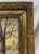 Realism Late 19th Century Antique American Winter Farm Scene Painting – Ornate Gilt Gesso Frame, Paragon Academy Board For Sale - Image 3 of 8