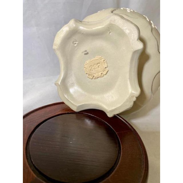 Late 19th Century Antique Salt Glaze Cupid Vase - Villeroy and Boch For Sale - Image 5 of 5