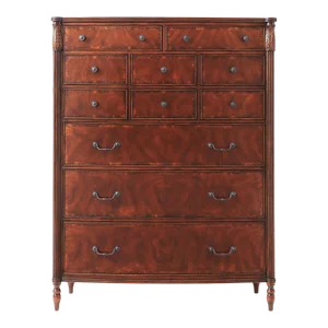 Federal Mahogany Tall Gentleman's Chest