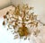 Mid 20th Century Vintage Brutalist Gold Leaf Tree For Sale - Image 5 of 5