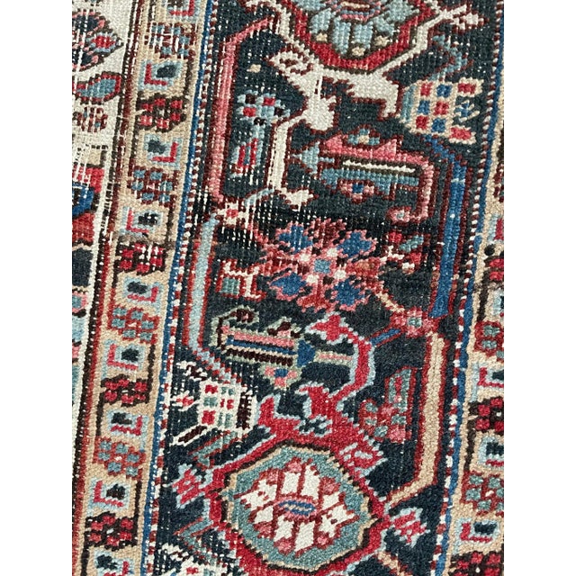 1930's Pocket Natural Hand-Spun Wool Rug 6.7 x 9.1 For Sale - Image 11 of 13