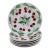 1970s Richard Ginori Italy Cherries and Blossoms Dinner Plates - Set of 6 For Sale
