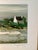 French Mid 20th Century Vintage, French Lithograph, Laporte, Brittany Coast Landscape, Framed For Sale - Image 3 of 7