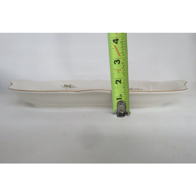 Rosenthal Ivory Rose Sanssouci Germany Large Serving Platter Tray 4581b For Sale - Image 12 of 16