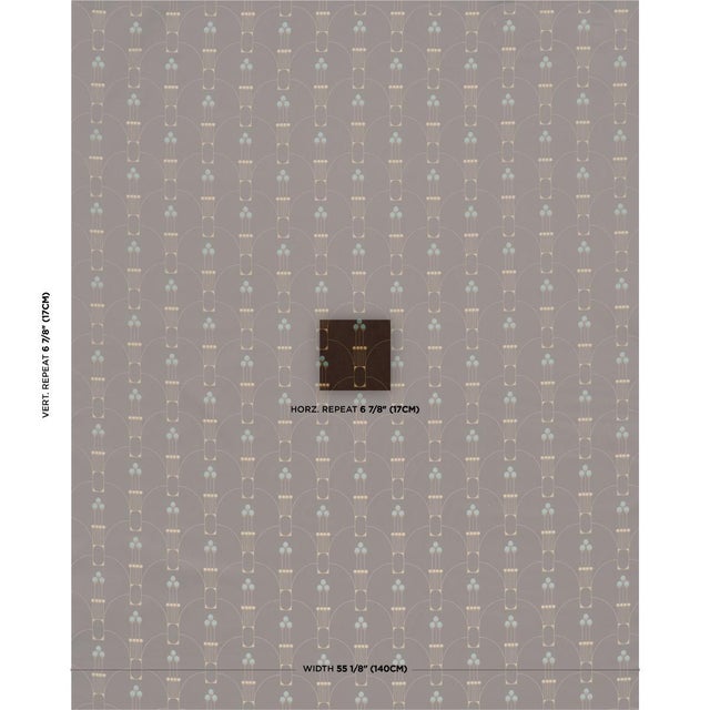 Inspired by an extraordinary archival find, Swanson Scallop is a delicate woven geometric with Art Deco flair. A cotton...