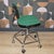 1970s Office Chair in Chrome and Green Upholstery, 1970s For Sale - Image 5 of 9