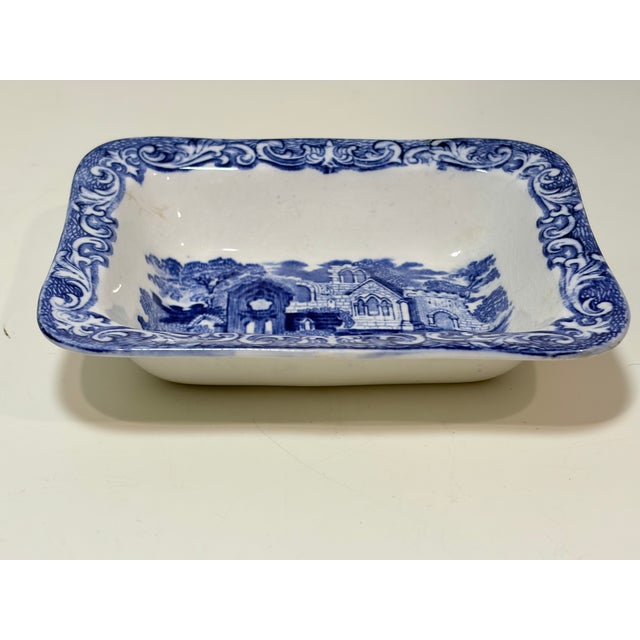 English Antique Abbey 1790 Shredded Wheat Dish Jones and Sons England Early 1900s Rare For Sale - Image 3 of 8