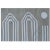 Boho Chic Arete Rug, 5x8, Stone Gray For Sale - Image 3 of 5