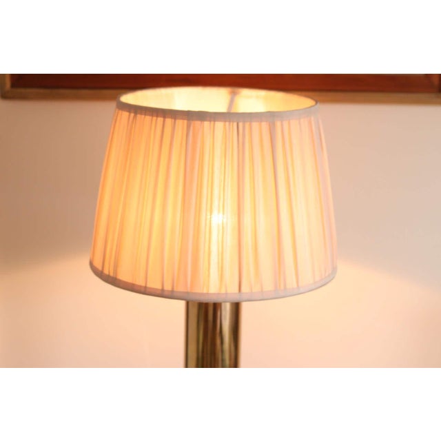 1960s Mid-Century Swedish Brass Model B 010 Table Lamp from Bergbom, 1960s For Sale - Image 5 of 18