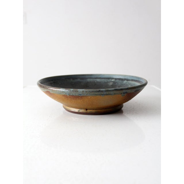Vintage Studio Pottery Bowl For Sale - Image 9 of 11