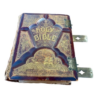 Rare Antique Family Bible For Sale