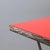 Console Table with Red Lacquered Wood Top, 1990s For Sale - Image 4 of 9