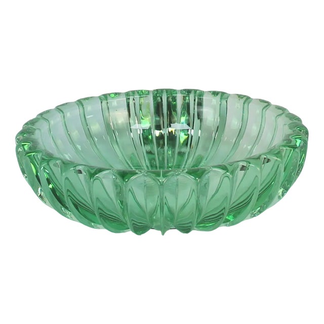 Crystal Tray by Pierre D´Avesn, 1940s For Sale