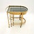 Mid-Century Modern Vintage Italian Nesting Tables in Brass, 1970s, Set of 3 For Sale - Image 3 of 13