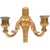 19th Century Pair Antique Gilt Empire Wall Candle Sconces For Sale - Image 5 of 6