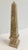 Art Deco Vintage French Art Deco Fossil Marble Obelisk For Sale - Image 3 of 5