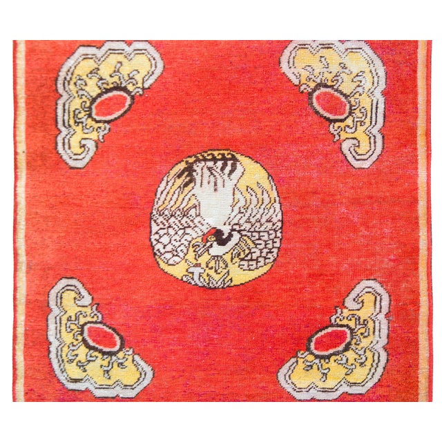 Textile Early 20th Century Central Asian Khotan Rug For Sale - Image 7 of 13