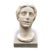 Aurelio Bossi, Bust of a Woman, 1920s-1940s, White Marble For Sale - Image 10 of 10