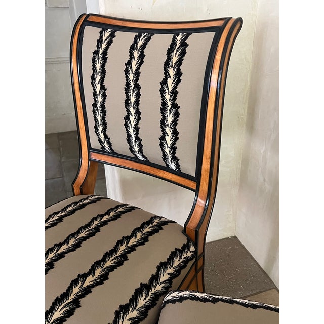 Luis Rossi Dining Chairs, Set of 2 For Sale - Image 4 of 16