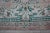 1950s Asian Vintage Floral Desing Natural Wool Oushak Area Rug For Sale - Image 9 of 13
