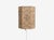 Beige Swedish Modern, Wall Sconces, Beige and White Crocheted Fabric, Sweden, 1970s For Sale - Image 8 of 10