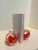 Modern English Teign Valley Red Art Glass Sculptures or Bookends - A Pair For Sale - Image 3 of 12