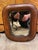 17th Century English Walnut Mirror With Original Glass, Small Scale For Sale - Image 4 of 12