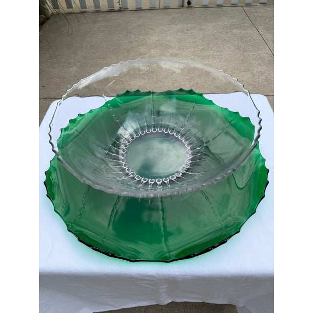 New Martinsville Glass Company (1936-1939) Later becoming Viking Glass after 1944. This Radiance Pattern features Crystal...