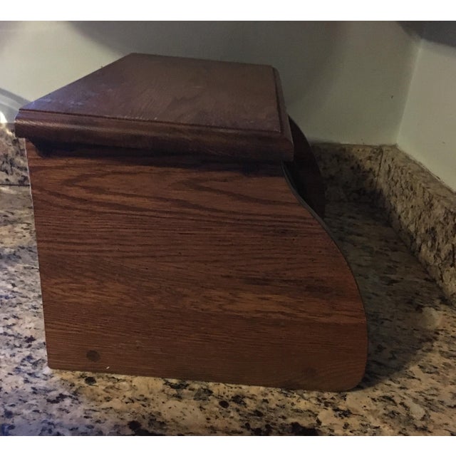 Cornwall Industries Inc Wooden Bread Box Chairish