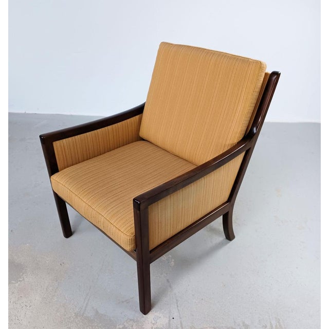 Mahogany Lounge Chairs from Ole Wanscher, Set of 2 For Sale - Image 3 of 12