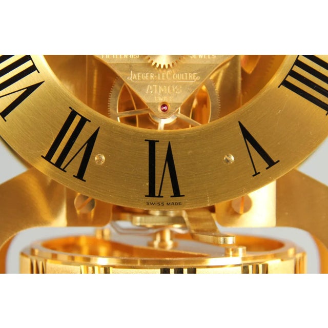 Modern Swiss Atmos Royale Clock by Jaeger LeCoultre, 1980 For Sale - Image 3 of 11